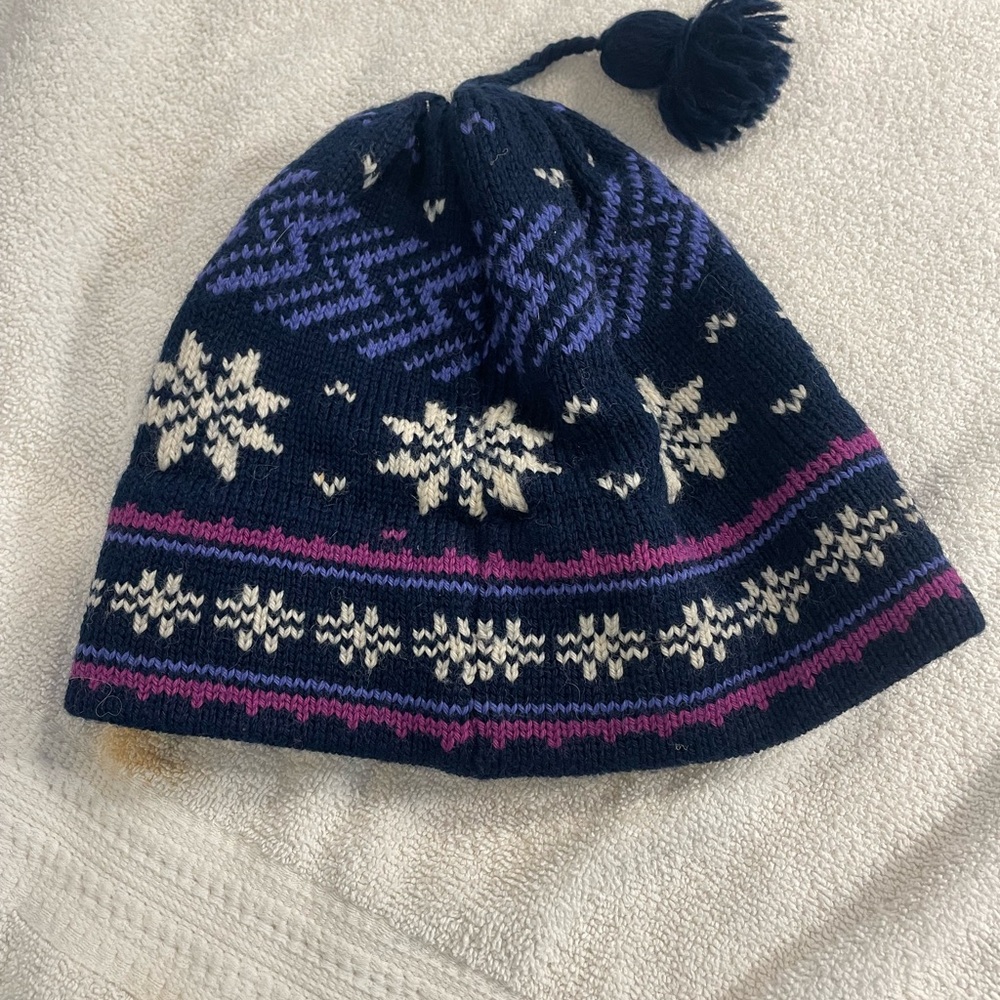 VERMONT ORIGINALS wool winter hat